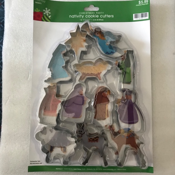 Brother❤️Sister Design Studio Christmas Party Nativity Cookie Cutters - Picture 4 of 13